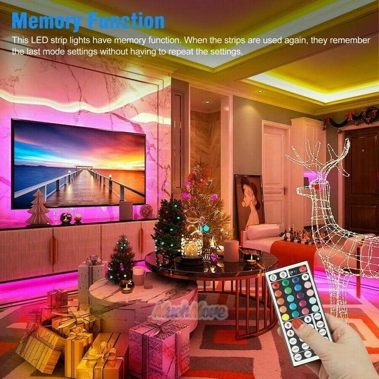 medianoche Aumentar Reunión Tira De Luces 300-1200 LED RGB Color Tiras Led Para Decoracion Habitacion Cuarto - Walmart.com medianoche Aumentar Reunión Tira De Luces 300-1200 LED RGB Color Tiras Led Para Decoracion Habitacion Cuarto - Walmart.com