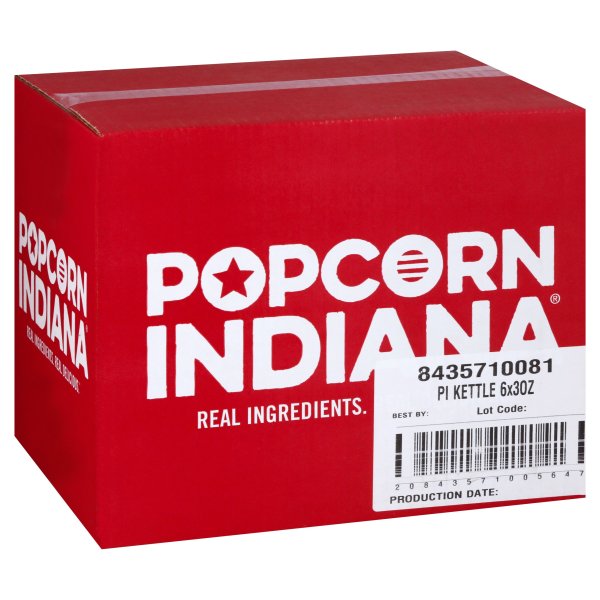 (Price/Case)Popcorn Indiana 8435710081 Popcorn Indiana Kettle Corn 3