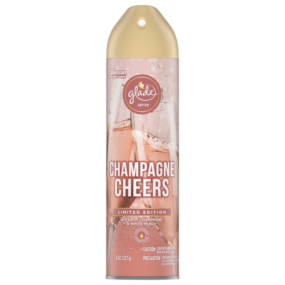 Glade 8 Oz. Champagne Cheers Aerosol Spray Air Freshener 3985