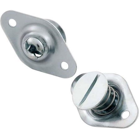 Allstar Performance ALL18990 0.31 x 0.4 in. Flush Head Self-Ejecting Steel Fasteners, Pack of 10