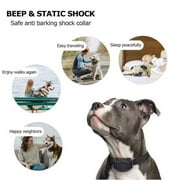 PetJoy Automatic Bark Collar for 3 Dogs,Bark Shock Collar,Anti Barking Collar with Beep&Shock,Bark Collar Adjustable Sensitivity for All Breeds of Dogs