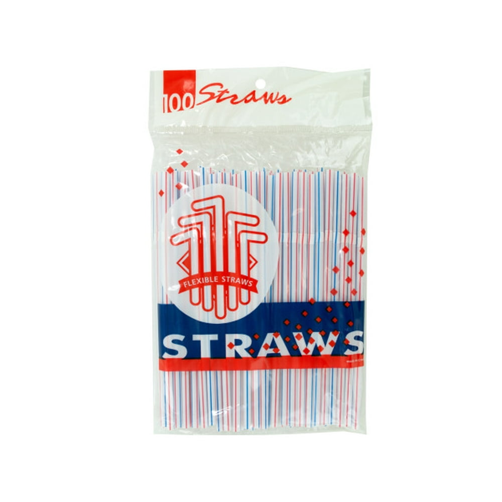 Flexible Drinking Straws (Case of 125 )