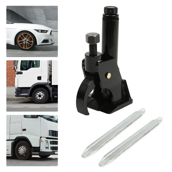 For 10-21 inches Tire Adjustable Tire Repair Kit Manual Tire Bead Breaker w/2* Crowbars