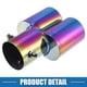 thumbnail image 5 of Coche Doble Escape Punta Tubo Doble Salida 2.4' Metal Multicolor, 5 of 7