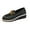Black, variant on Busydd Wedge Shoes for Women Comfortable Round Toe Slip on Shoes Women Casual Fashion Solid Color Loafers for Women 7.5