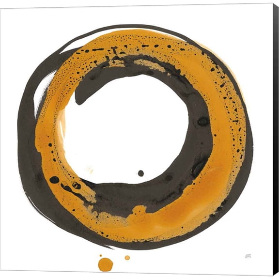 Great Art Now Amber Enso II by Chris Paschke, Canvas Wall Art, 24W x 24H