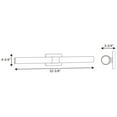 thumbnail image 4 of P300151-031-30-Progress Lighting-Blanco LED - 1 Light - Cylinder Shade in Modern style - 32.38 Inches wide by 4.75 Inches high-Black Finish, 4 of 4