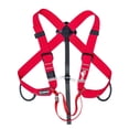thumbnail image 1 of sweethay Correa de pecho para escalada, correas de hombro para escalada en roca, ajustable profesional, cinturones de Escalada Rojo, 1 of 6