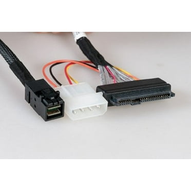 ‌SFF-8639 68P Straight   PWR to SFF-8643 36P HD Mini SAS U.2 Cable