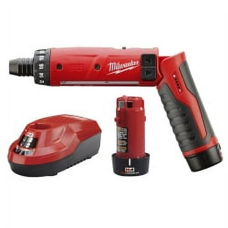UPC: 0045242298174 | Milwaukee M4 1/4  Hex Screwdriver Kit (2 Bat)