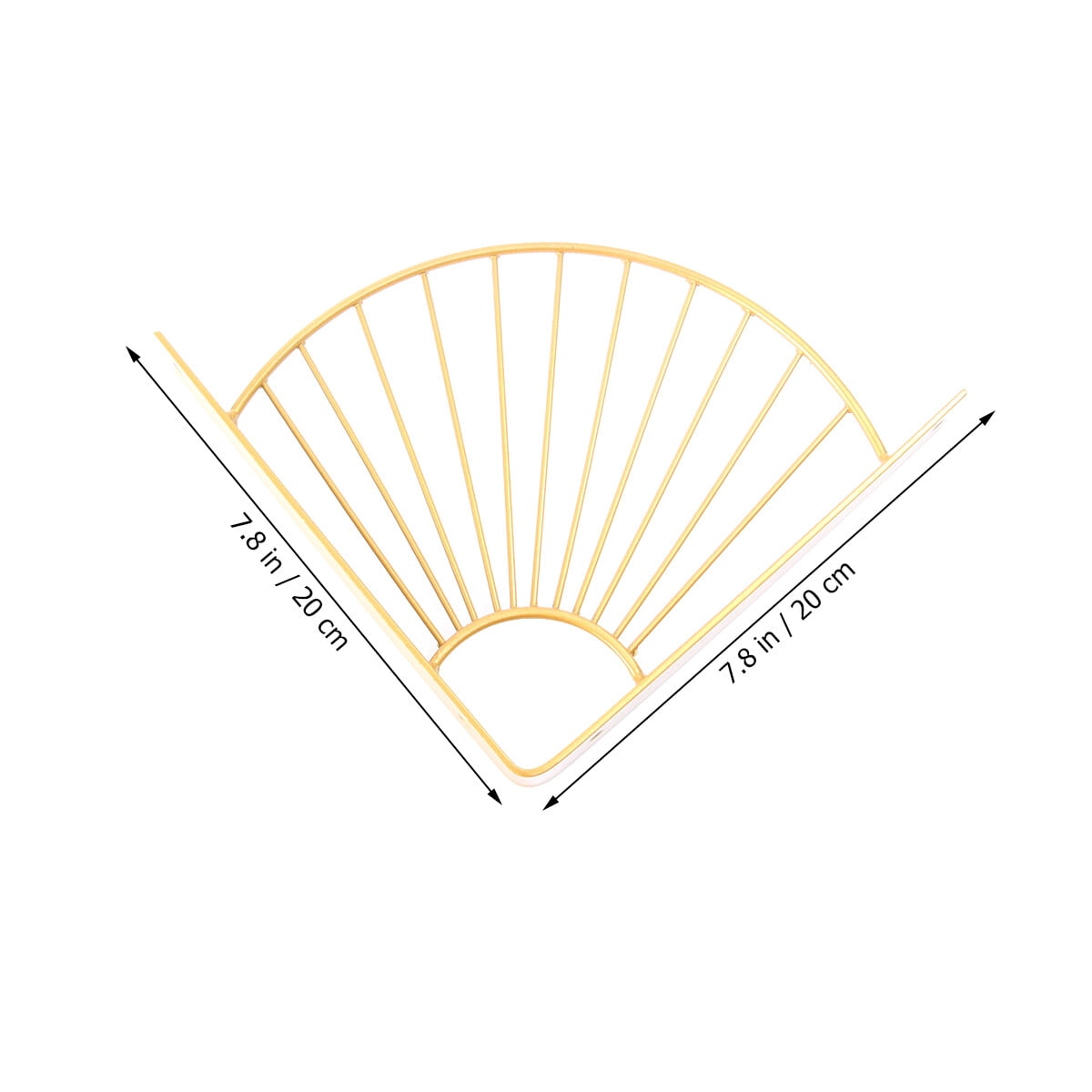 WHAMVOX  Wall Floating Shelf Bracket Fan Frame Household Layer Board