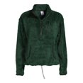 thumbnail image 2 of No Boundaries Junior's Plush Quarter Zip Pullover, 2 of 5