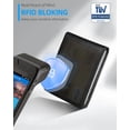thumbnail image 5 of ExtreLife Smart Wallets for Men, Works with Find My App (iOS Only), Genuine Leather Slim Bifold Wallets Card Holder with Cash Pocket, RFID Blocking, Gifts for Men, 5 of 10
