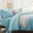 thumbnail image 4 of Juego de ropa de cama Anluoer Full Colter azul claro, 7 piezas, 4 of 6