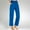 Navy, variant on Wide Leg Pants for Women,Womens Pants Cargo,Womens Cropped Pants Gradient Summer Beach Pants Crop Wide Leg Pants Loose Yoga with Pockets Yellow XXL