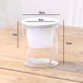 thumbnail image 3 of Bgsha Self Watering Flowerpot Mini Round Design Succulent Plant Indoor Lazy Flower Pot, 3 of 10