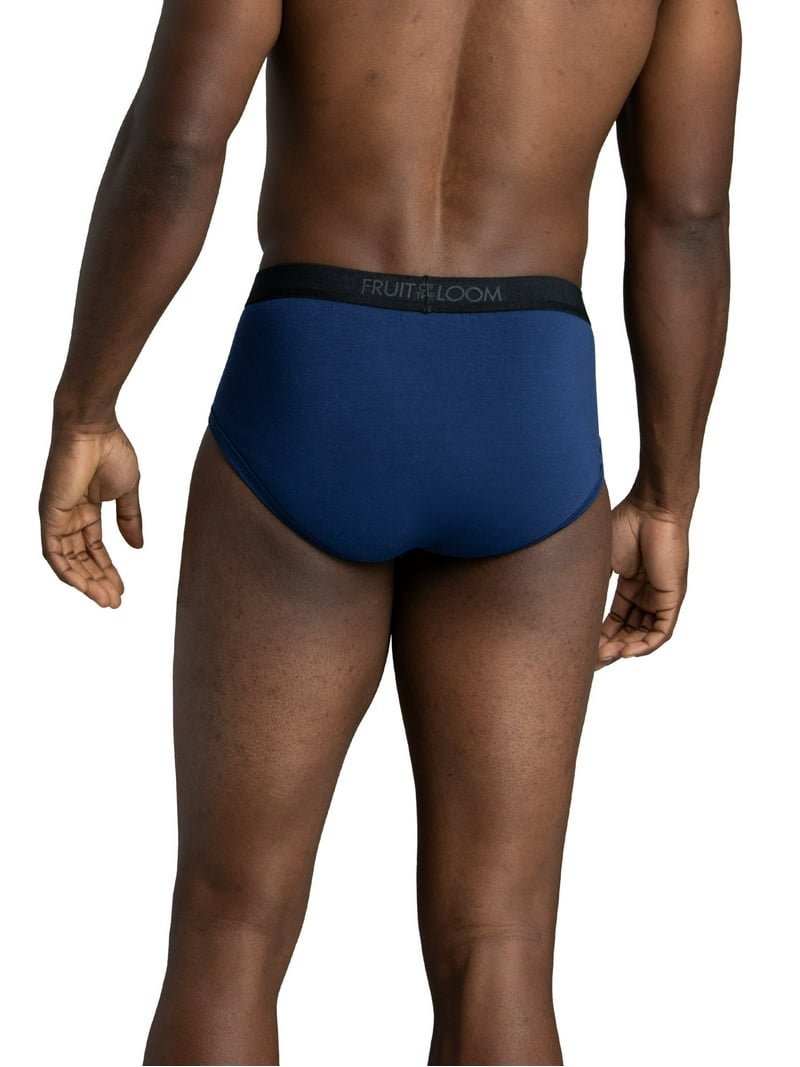 Fruit of the Loom Men's Cotton Stretch Briefs, 6-Pack - Walmart.com