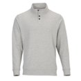 thumbnail image 3 of Boxercraft BM5209 Men's French Terry Button Pullover-Oxford Heather-3XL, 3 of 4