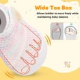 thumbnail image 3 of JOINFREE Baby First Walking Shoes for Boys Girls Infant Wide Barefoot Crib Shoe Lightweight, 3 of 7