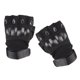 thumbnail image 2 of Guantes deportivos antideslizantes de para hombre para , senderismo, conducción L BLESIY  Guantes de medio dedo para exteriores, 2 of 6