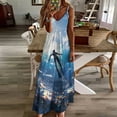 thumbnail image 3 of Water Splash Ripple Sleeveless Dress Woman Fashion Long Dresses Women's Summer Suit Dress Summer 2025 Women, 3 of 7