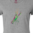 thumbnail image 4 of Inktastic Mardi Gras Crayfish Artsy Women's T-Shirt, 4 of 5