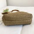 thumbnail image 6 of Women Large Capacity Tote Bag Summer Beach Bag Handbag With Tassel, Beach Shoulder Bag Handbag for Travel Daily Shopping, 6 of 7