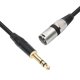 thumbnail image 5 of Cable 1/4 Pulgada A XLR Interconexión Balanceado Un Cuarto (5 M), 5 of 6