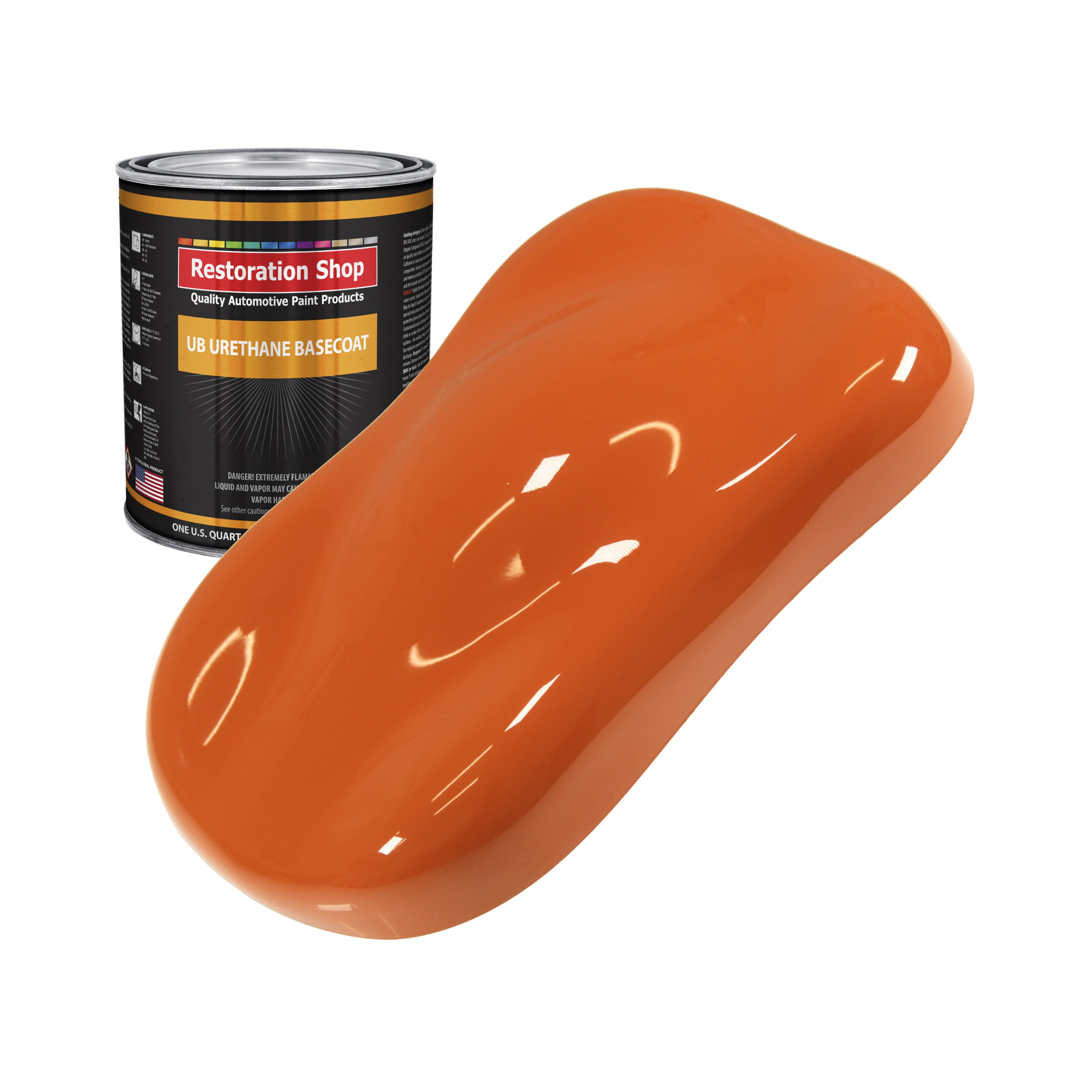 Sunset Orange 1 Quart URETHANE BASECOAT Car Auto Body Paint Walmart