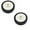 2Pcs, variant on Mosiee Sponge Polishing Pad 14mm Bore Compound Polishing Head Sponge Foam Grinding Buffing Wheel for Car Hub Cleaning Tools 2Pcs
