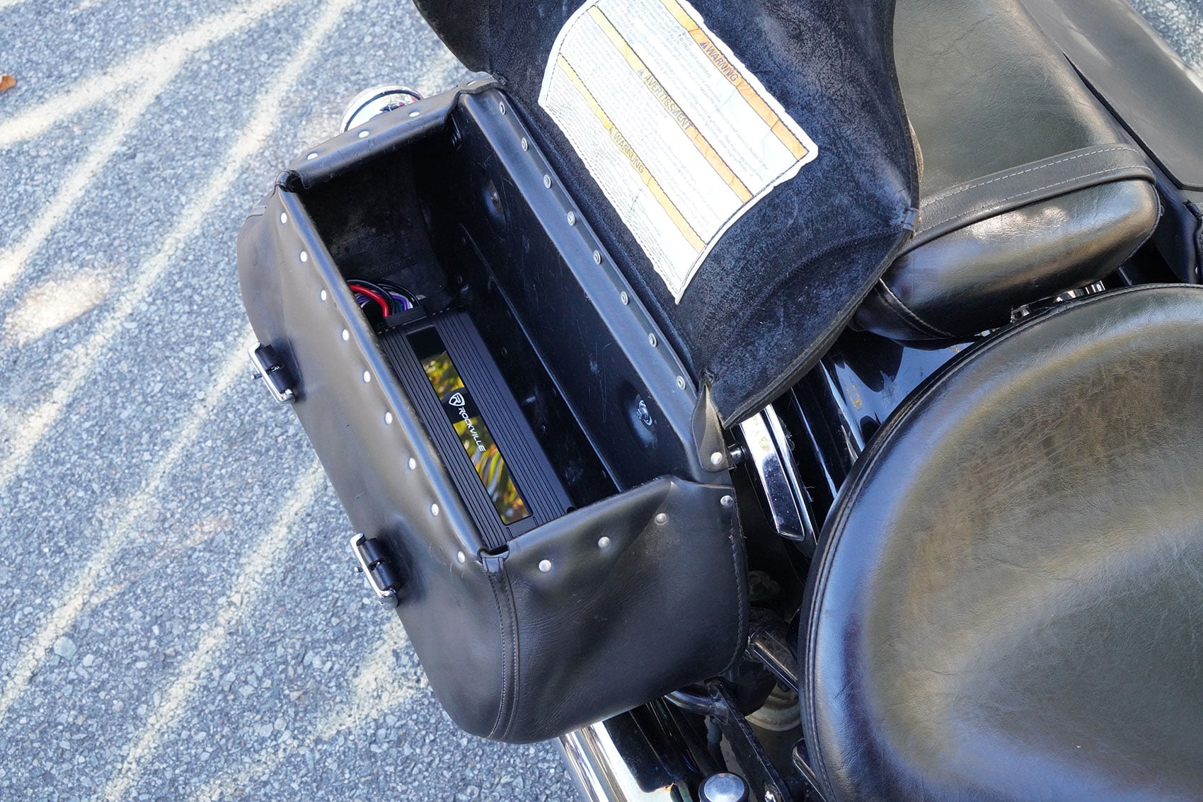Rockville ATV420 V2 4 Channel UTV/Motorcycle Bluetooth Amplifier