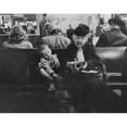 thumbnail image 2 of Grandmother With Her Young Companion In The Waiting Room Of The Greyhound Bus Station. New York City History, 2 of 2