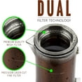 thumbnail image 6 of Cold Brew Coffee Maker Coffee &Tea Pitcher/ Infuser, 1.0L / 34oz Clear Glass Carafe, BPA Free, Odor & Stain Free, Ergonomic Spout, Removable Stainless Steel Filter., 6 of 7