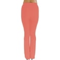 thumbnail image 3 of Vivian's Fashions Flare Bottom Pants, Junior Size (Coral, Large), 3 of 3
