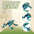 thumbnail image 3 of ACDANC Garden Statues,Natural Frog Shape Simulated Frog,Creative Home Decoration Decor Frogs,Green,2.36*1.69*0.59in, 3 of 7