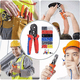 thumbnail image 2 of Set Alicate terminales crimpador engarzador 1250 piezas, 2 of 5