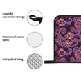 thumbnail image 6 of PUREYAH Oven Mitts And Pot Holders Sets, Kitchen Beautiful Vintage Paisley Oven Gloves Hot Pads Heat Resistant 4 Pieces, 6 of 6