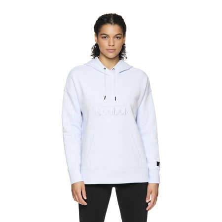 Reebok Women's and Women's Plus Large Logo Hoodie with Pocket, Sizes XS-4X