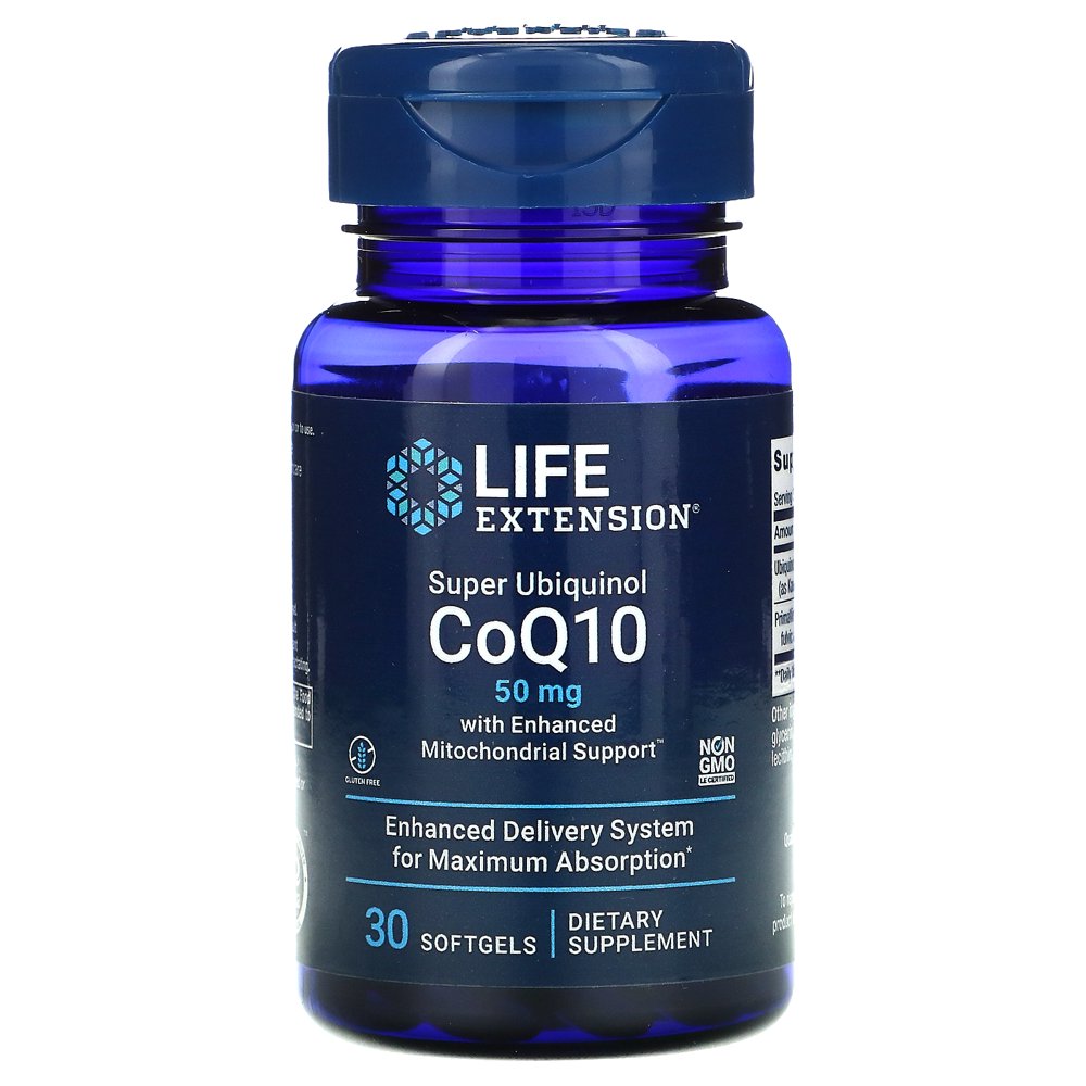 Life Extension CoQ10 Super Ubiquinol With Enhanced Mitochondrial