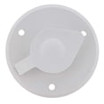 thumbnail image 2 of RecPro RV Cable TV Plate | Coaxial Cable Connector | White, 1 Outlet, 2 of 6