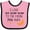 Pink and Black, variant on Inktastic I Love My Maw Maw to the Moon and Back Boys or Girls Baby Bib