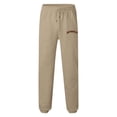 thumbnail image 4 of Zszcpp High Waisted Pants Men'S Running Sports Basic Styly Long Print Letter Trendy Comfortable Trousers Casual Trouser, 4 of 4