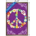 thumbnail image 3 of Peace Sign 2013 Wall Poster, 22.375" x 34", Framed, 3 of 3
