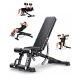 thumbnail image 4 of Keppi Fitness Foldable Adjustable Weight Bench, 1200 lb Capacity, Removable Foot Catch, 4 of 9