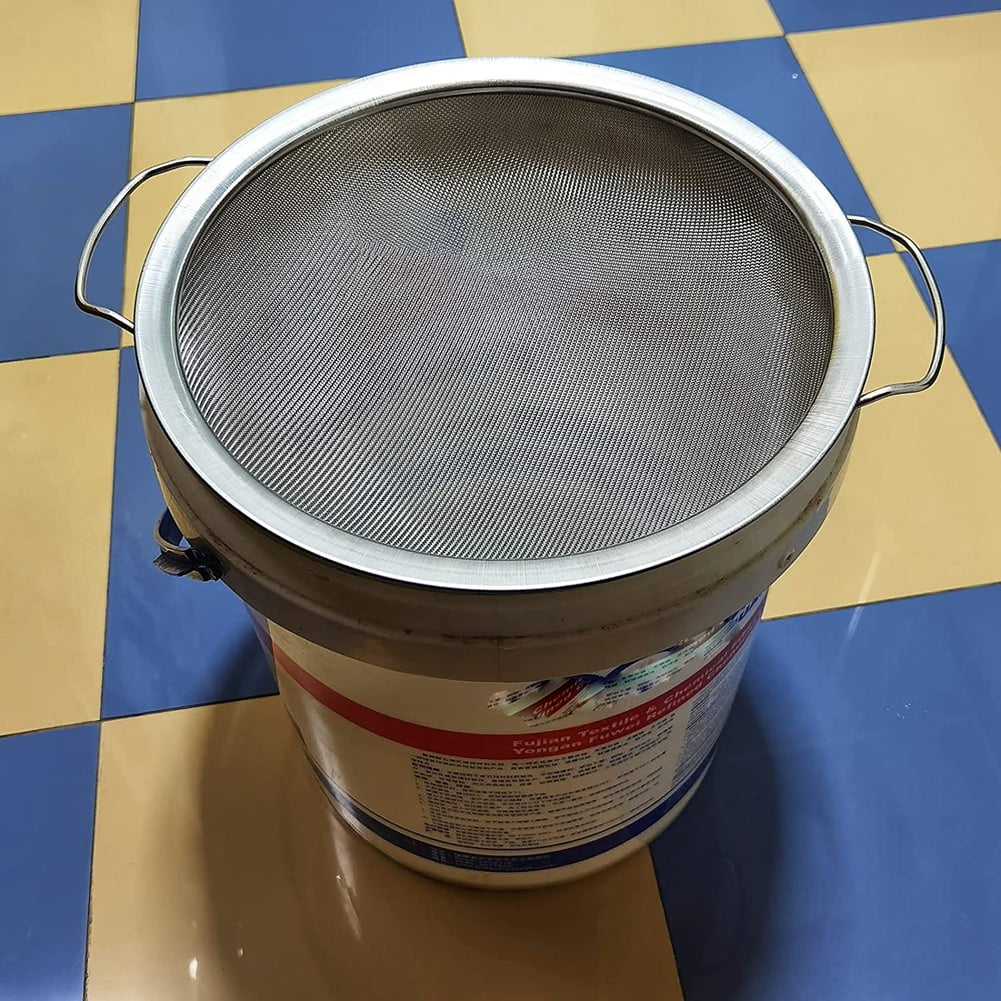 Paint Strainer Mesh Stainless Steel Paint Emulsion Honey Funnel Filter  Cover Filter Tool Product 60