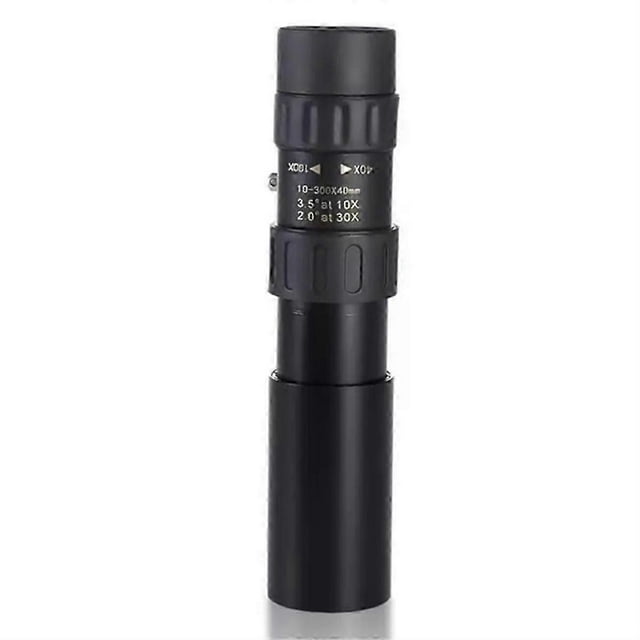 Professional HD Monocular Telescope 10-300x Zoom Long Range Portable for Bird Watching and Outdoor A