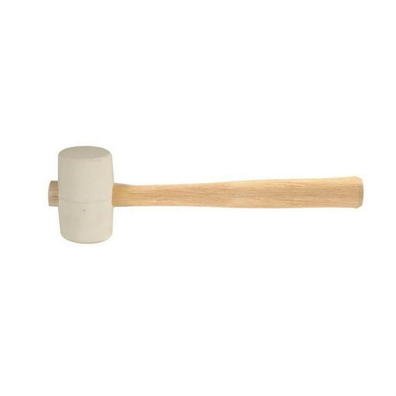 (Price/Each)Bon Tool 14-477 Rubber Mallet - White 28 Oz