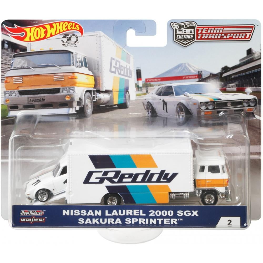 Hot Wheels Nissan Laurel 2000 SGX & Sakura Sprinter 1:64