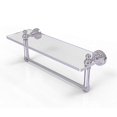 thumbnail image 1 of Estante de vidrio para tocador Dottingham de 16 pulgadas con barra de toalla integrada - DT-1TB / 16-PC Allied Brass DT-1TB/16-PC, 1 of 1