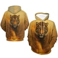 thumbnail image 4 of LAOLIUSN 3D Tiger Graphic Hoodie for Men, All-Over Print Pullover Sweatshirt, Big and Tall Plus Size Streetwear Hoodie with Pocket S-4XL, 4 of 7